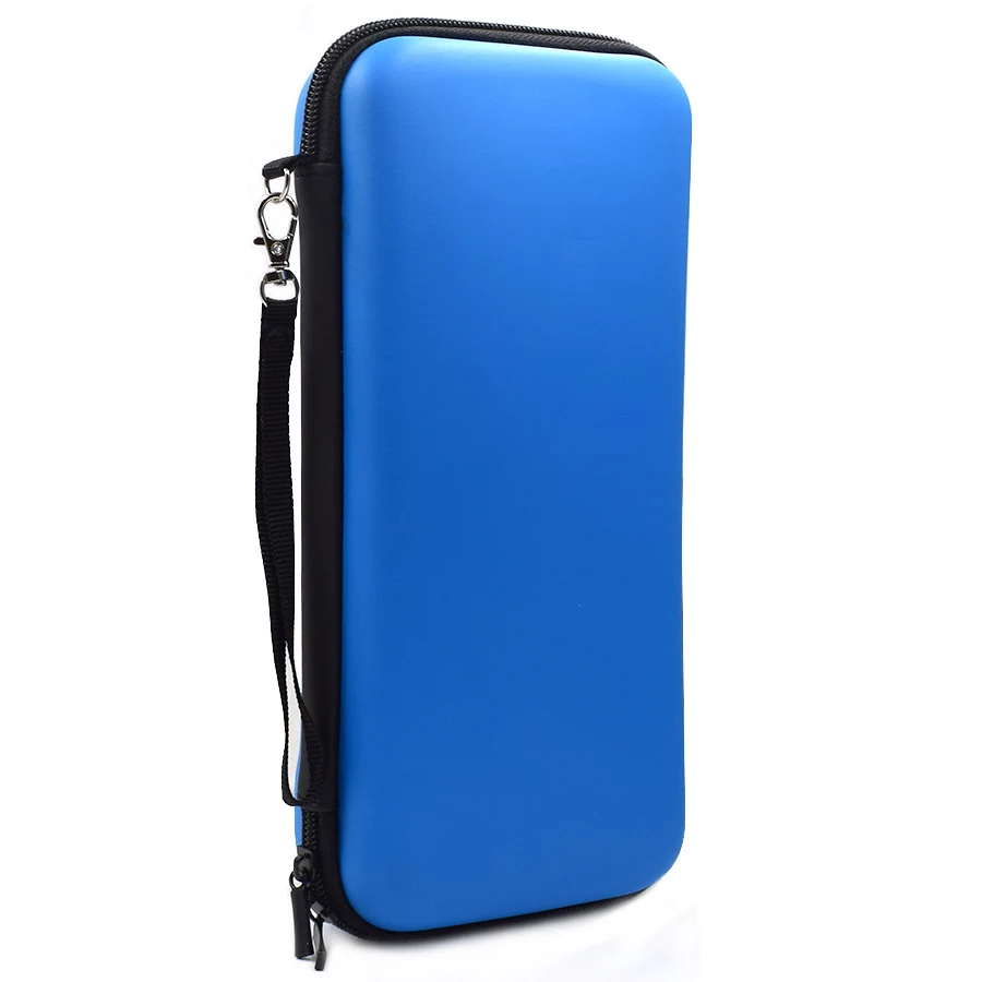 Blue Bag Чехол с переключателем, жесткий защитный чехол для путешествий, прочная сумка для переноски с кристаллами и 2 аналоговыми колпачками для nintendo Switch - Цвет: Blue Bag