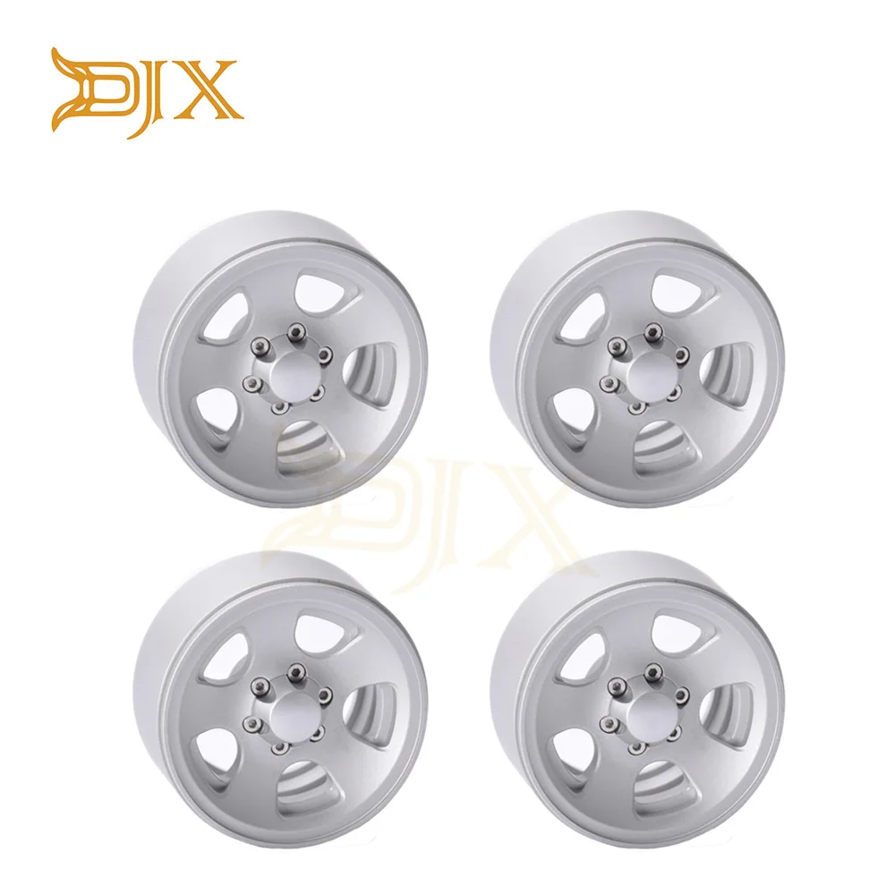 Колесные диски 1 9 дюйма из алюминиевого сплава 4 шт. ступицы для 1/10 RC Crawler Axial SCX10 II