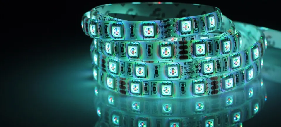 12 В rgb Светодиодная лента Водонепроницаемая ip65/не 5050 SMD Диодная Светодиодная лента 60 светодиодов/м внутренняя декоративная лента rgb белый синий
