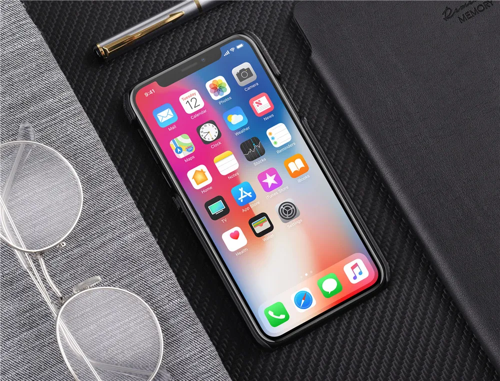 Business For Apple Iphone 7 7Plus 8 8Plus mobile phone case leather card anti-drop protection cover literary cloth pattern |