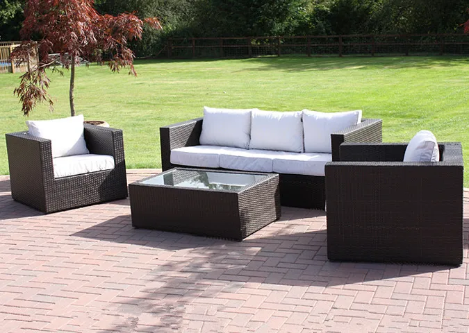 Погодостойкая мебель Sigma из ротанга для использования во время сада и террасы |