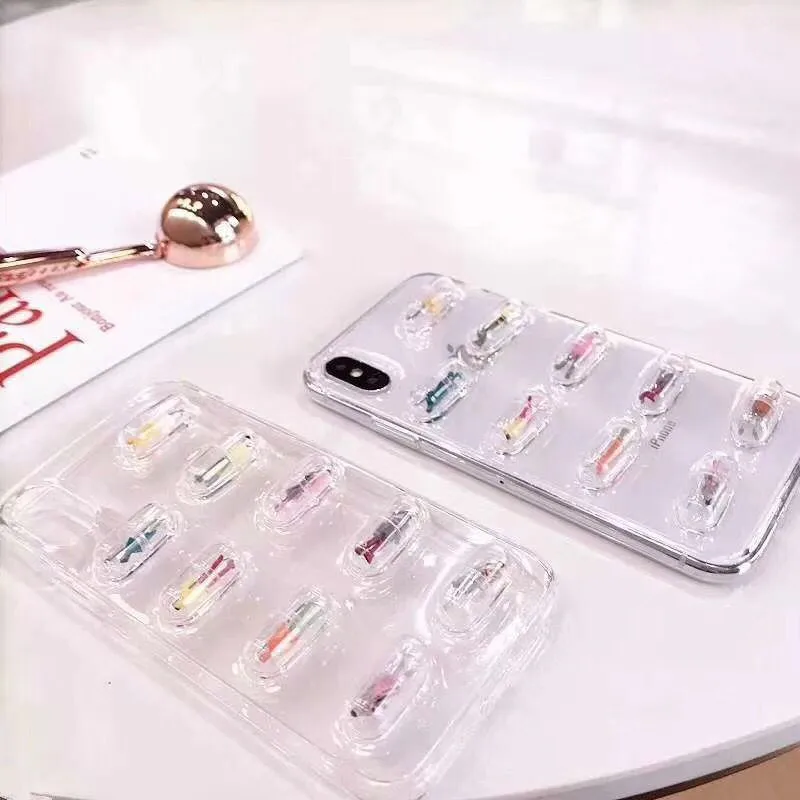 DISCASE стильный Забавный 3D чехол для телефона iphone XS XR Max X 7 8 6 6s plus прозрачный мягкий