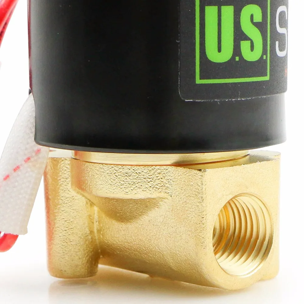 1/4&quot латунь Электромагнитный клапан NPT нормально закрытый 24 В AC|solenoid valve|electric solenoid