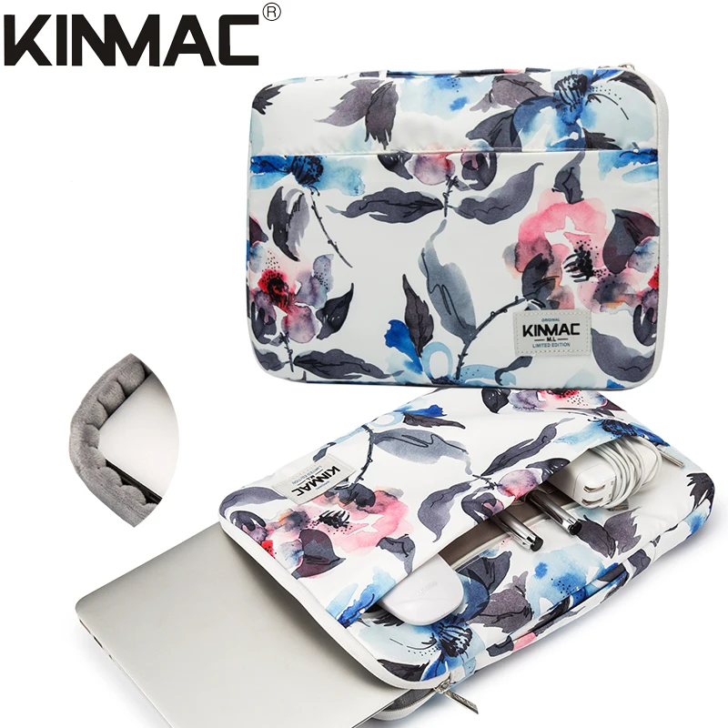 Shockproof Kinmac Brand Handbag Laptop Bag 12 13 14 15.6 inch lnk Sleeve Case For MacBook Air Pro Notebook PC DropShip KS025 | Компьютеры