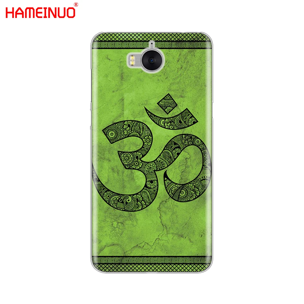 HAMEINUO Aum Om Yoga cell phone Cover Case for huawei honor 3C 4X 4C 5C 5X 6 7 Y3 Y6 Y5 2 II Y560 2017 | Мобильные телефоны и