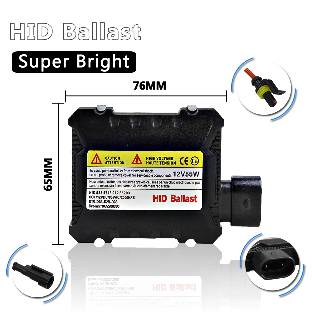 YINGTOUMAN HID Xenon комплект H7 H4 H1 H8 H9 H11 D2S ксеноновая балластная лампа для фар тонкая фара