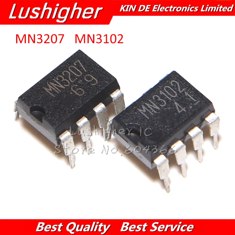 

10 шт. = 5 пар MN3207 MN3102 = BL3102 BL3207 караоке-часы DIP8