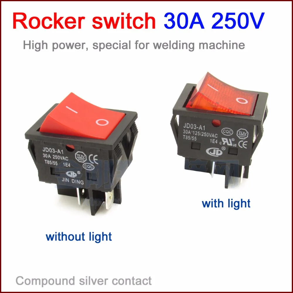 5 шт. кулисный переключатель 30A 250V Высокая мощность большой ток специально для сварочного аппарата