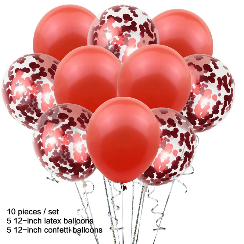 10 шт 12 дюймов кофейные шары Свадебные украшения гелиевые шарики для день