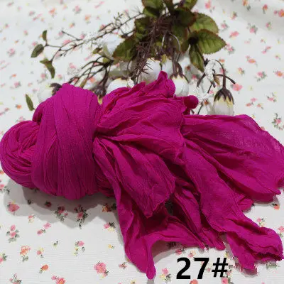 27 Red 5pcs 5 шт., растягивающийся нейлоновый чулок, цветок, сделай сам, материал для изготовления цветов, ручной работы, для рукоделия, для свадебной вечеринки, ручной работы, для рукоделия, венок, принадлежности - Цвет: 27 Red 5pcs