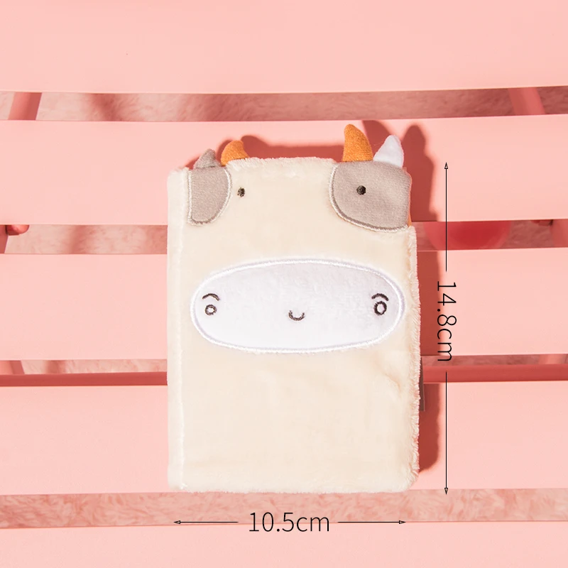 Плюс книга животных Kawaii блокнот свинья планировщик обезьяна дневник офисные канцелярские принадлежности Рождественский подарок - Цвет: 15x11cm   C