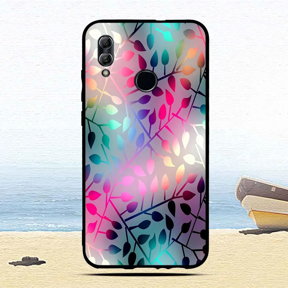 Для huawei P Smart Чехол для мобильного телефона для Honor 10 Lite чехол funda бампер силиконовый чехол для huawei Psmart чехол s - Цвет: 2