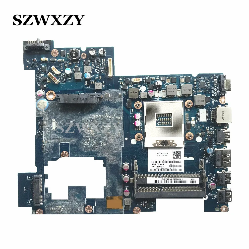 Материнская плата для ноутбука Lenovo G570 PGA989 DDR3 высокое качество PIWG2 LA 675 HM65
