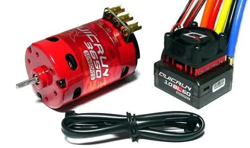 Бесщеточный сенсорный мотор HOBBYWING QUICRUN 3650SD 1700KV 21 5 T 60A ESC и программная карта Combo для