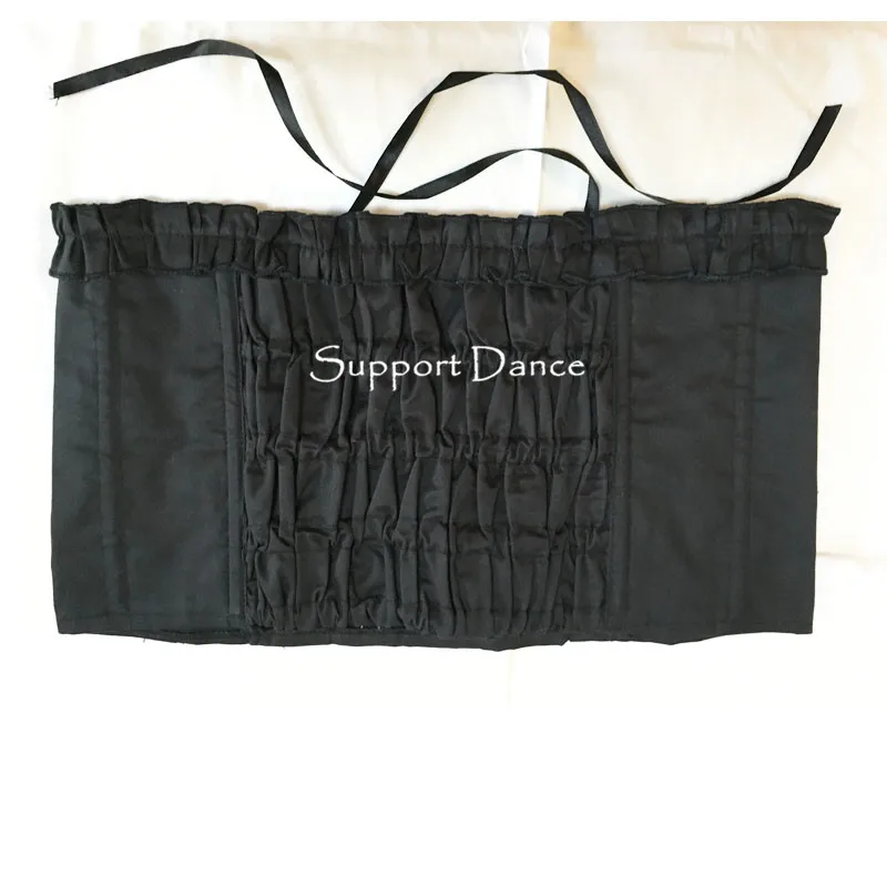 Поддерживающий танцевальный сексуальный черный готический корсет в Стиле