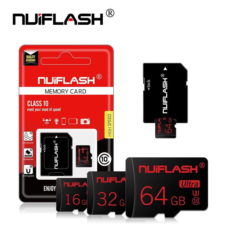 Оригинальная ультра micro sd карта 8 ГБ 16 ГБ 32 ГБ флэш-карта памяти 64 Гб 128 Гб класс 10 SDXC/SDHC микро карта с подарочным адаптером