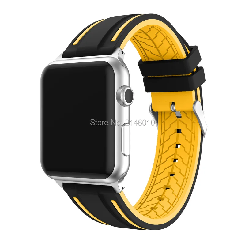 Силиконовый спортивный браслет ремешок для часов Apple Watch 2/1 новинка 2017 | Наручные