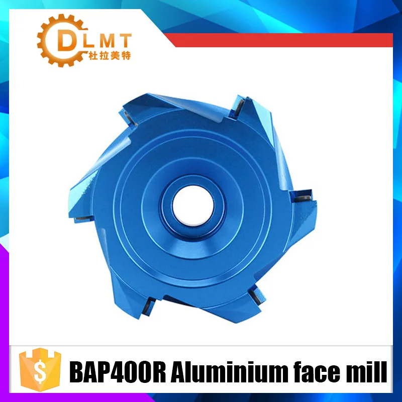 1 шт. BAP400R алюминиевое фрезерование 50/63/80/100/125 мм алюминиевая режущая головка фрезерование высокоскоростная режущая головка