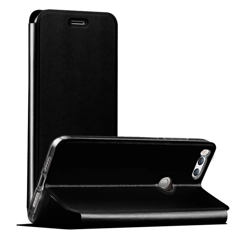 Для Xiaomi mi 5X чехол MOFi ультра тонкий противоударный PU кожаный флип чехол с защитой от царапин ТПУ силиконовый чехол для mi 5X