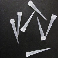 1000pcslot general purpose white 10ul pipette tips transferpettor suction nozzle lab consumable free shipping