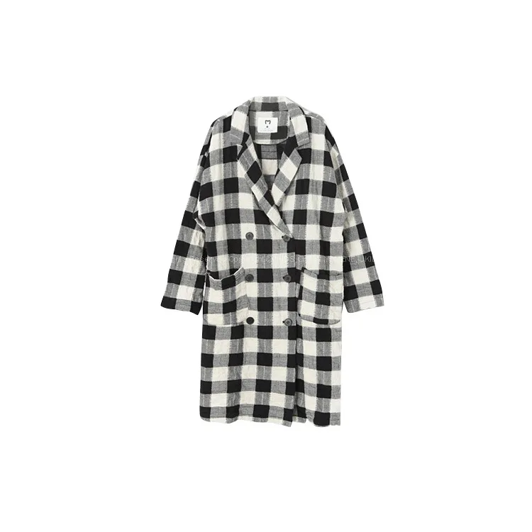 black plaid Новинка года, модное весеннее детское Плиссированное Пальто детское клетчатое пальто ветровка для девочек, тонкие детские топы, Длинные рубашки для малышей#3749 - Цвет: black plaid