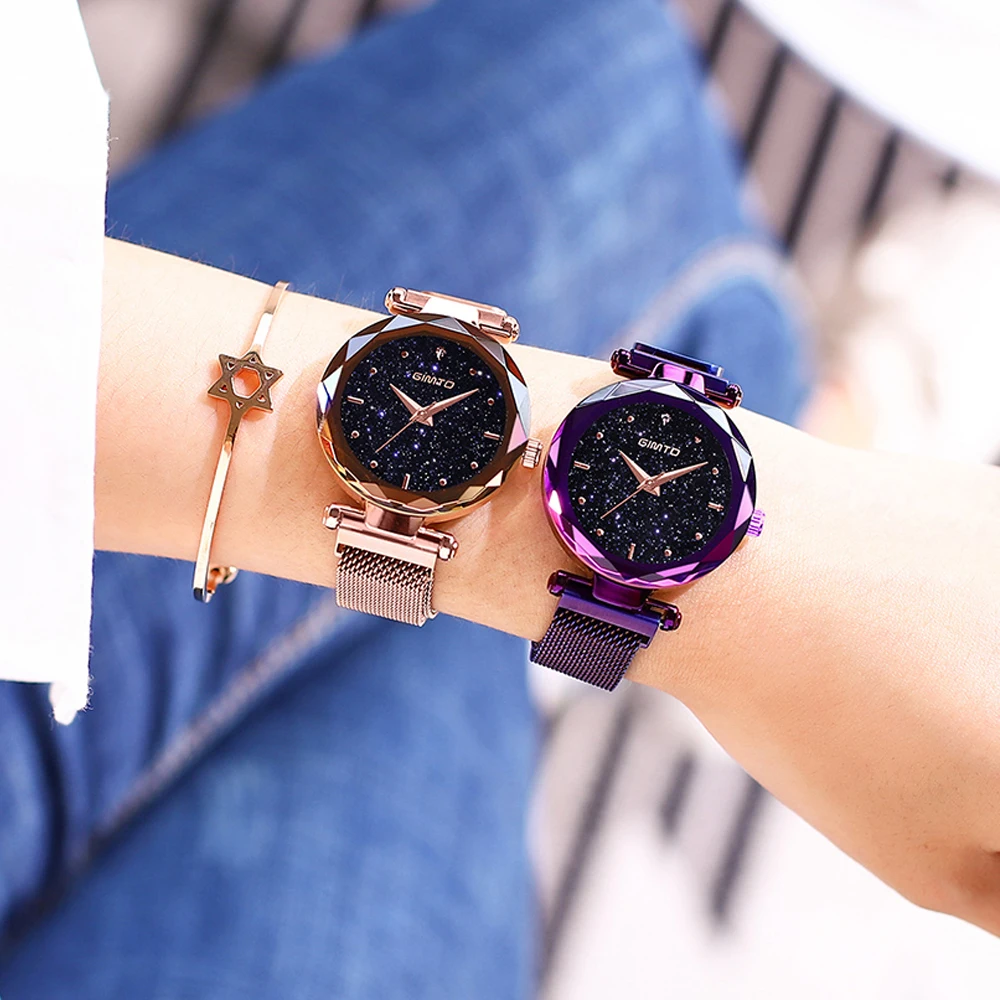 GIMTO Luxury Brand Crystal Women Watches Starry Sky Rose Gold Bracelet Quartz Ladies Watch Dress Female Clock relogio feminino
GIMTO Luxury Brand Crystal Women Watches Starry Sky Rose Gold Bracelet Quartz Ladies Watch Dress Female Clock relogio feminino