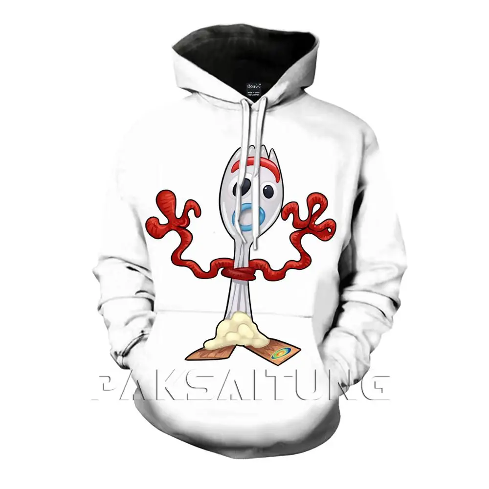 PAKSAITUNG Новая игрушка из фильма История 4 Forky Милая футболка с 3D