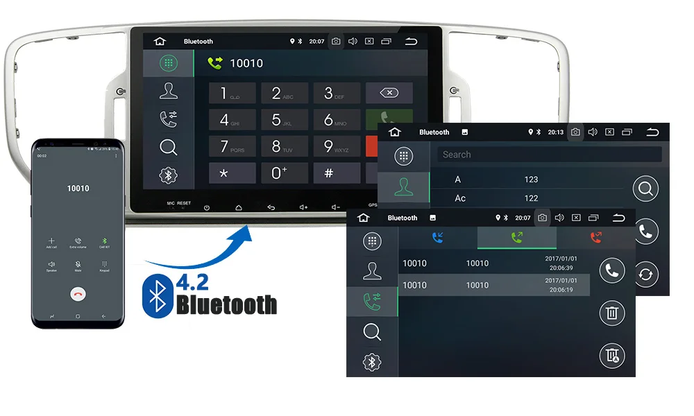 Belsee Kia Sportage 4 Гб 64 Гб 8 ядер 9 дюймов HD экран Android 9,0 Автомагнитола стерео WiFi gps навигация СБ Navi