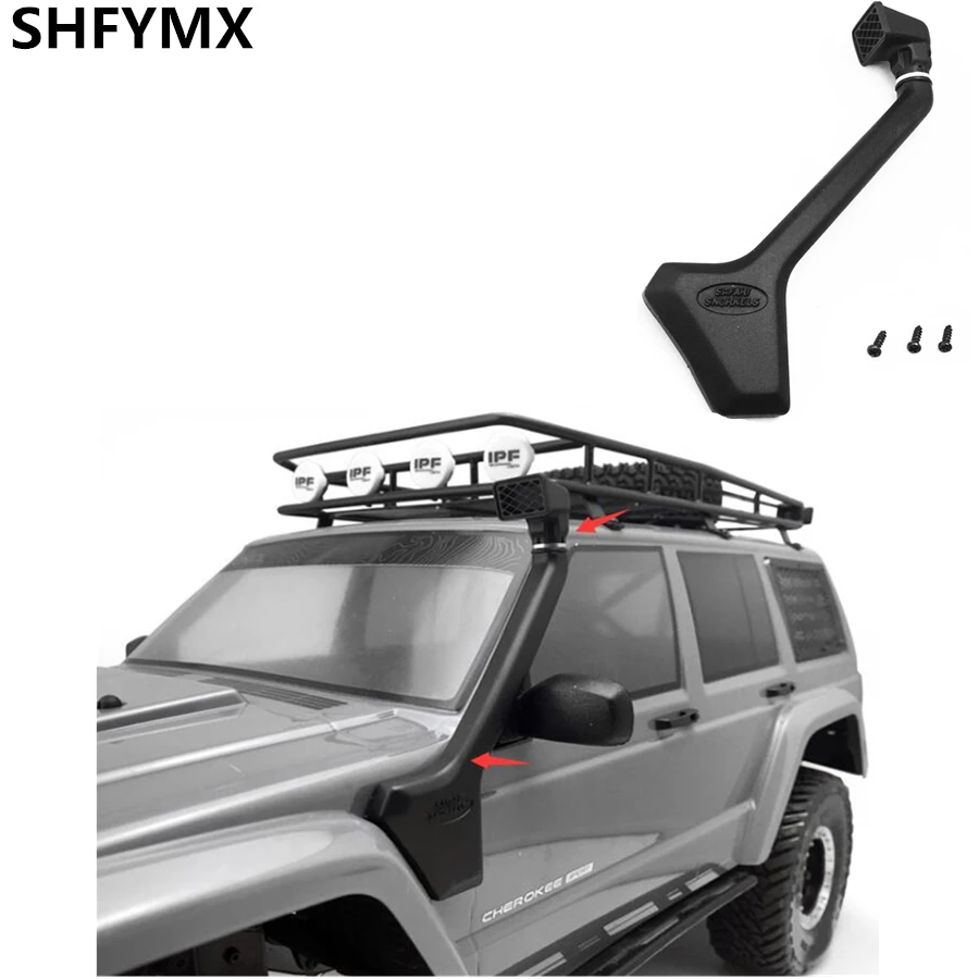 

RC Car SAFARI SNORKEL Assembly For 1/10 RC Crawler CAR AXIAL SCX10 II 90046-47 XJ CHEROKEE Remote Control Toys Model Truck