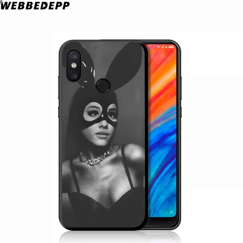 Мягкий чехол WEBBEDEPP Ariana Grande для Xiaomi Mi 9T 9 8 SE 6 A1 A2 A3 Lite MiA1 MiA2 MiA3 F1 MAX 3 Mi8 CC9E CC9 |