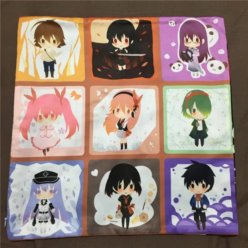 Akame Ga Kill Аниме Манга двухсторонняя подушка чехол s обнимающая Подушка Чехол для