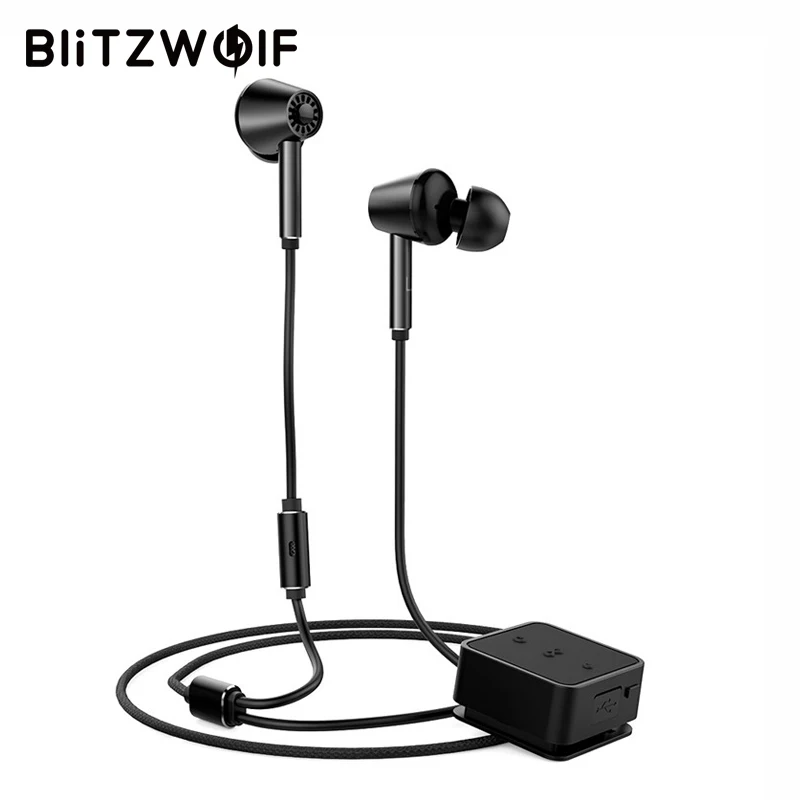 BlitzWolf ANC Беспроводной bluetooth наушники активное Шум шумоподавления Hi Fi стерео