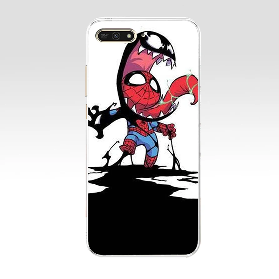 88SD Marvel Comics Человек-паук Мягкий силиконовый чехол из ТПУ для huawei Honor 7c 7x 7a pro 7x P20 Nova 2i 3i