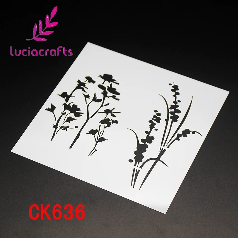 Lucia craft 1 шт. цветок Многослойные трафареты для стены краски Скрапбукинг штамповка тиснение бумажные карты I0512