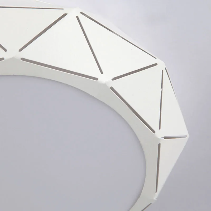 Круглый светодиодный акриловый потолочный светильник в скандинавском стиле