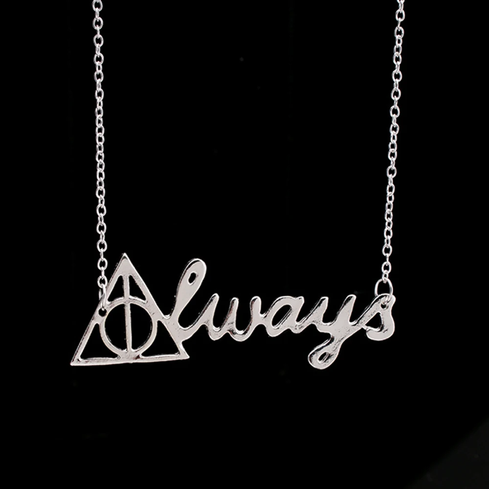 Paylor модное винтажное треугольное ожерелье Har Always подвеска «Дары смерти» ожерелье s Подвески Поттер для женщин ювелирные изделия