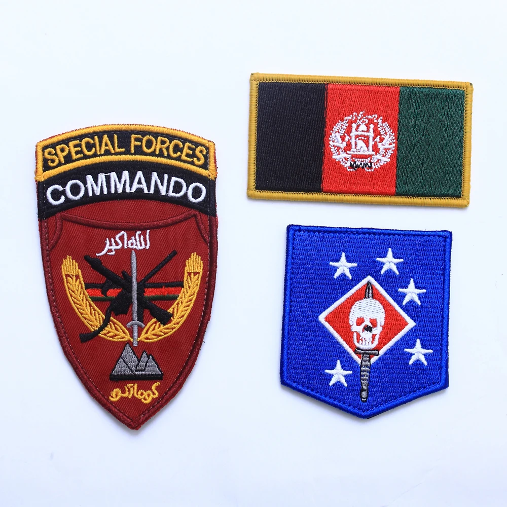 Набор TSNK MARSOC/ODA для любителей милитари с вышивкой маленький размер|Военный| |