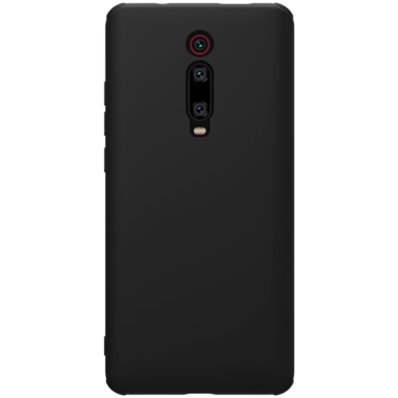 Черный Xiaomi Redmi K20 Pro чехол Nillkin прорезиненный ТПУ чехол силиконовый чехол для задней панели мягкий чехол для телефона Xiaomi Redmi K20 Pro Nilkin чехол - Цвет: Черный