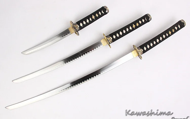 Бесплатная доставка Декоративные мечи 3 шт./компл. с деревянной подставкой