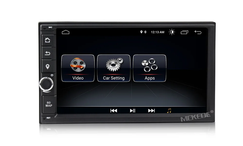 1024x600 2din android 8,1 автомобильный dvd для nissan qashqai x-trail almera Note, Juke Универсальный мультимедийный автомобильный gps-навигатор
