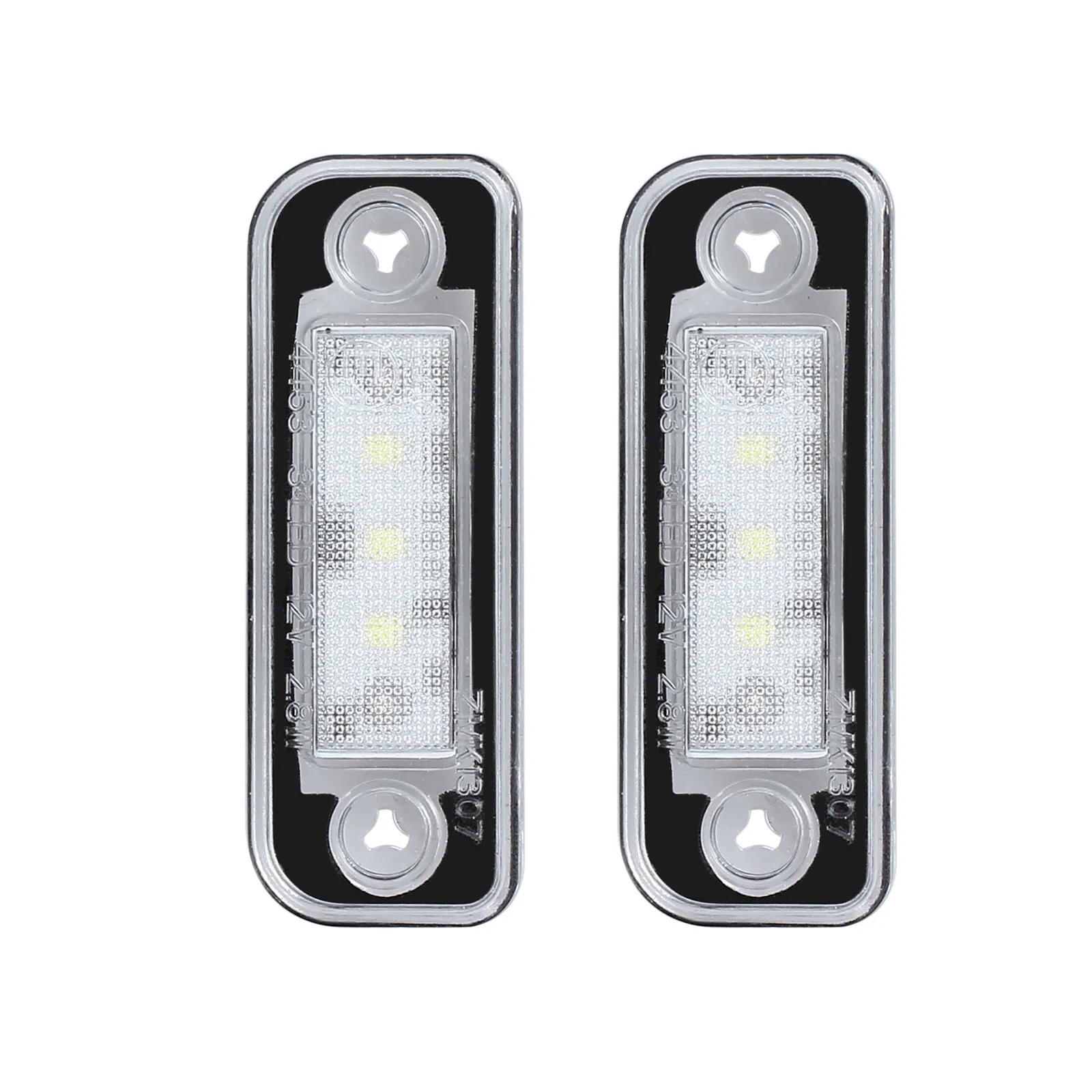 Proster 2 шт. светодиодный SMD светильник номерного знака для Mercedes Benz SLK R171 S203 W211 S211/1103 3 SMD светодиодный светильник номерного знака s