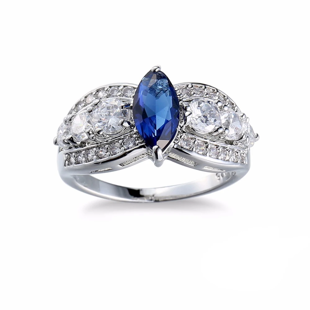 Женское кольцо из серебра 925 пробы с фианитом|925 sterling silver ring|sterling ringssilver ring |