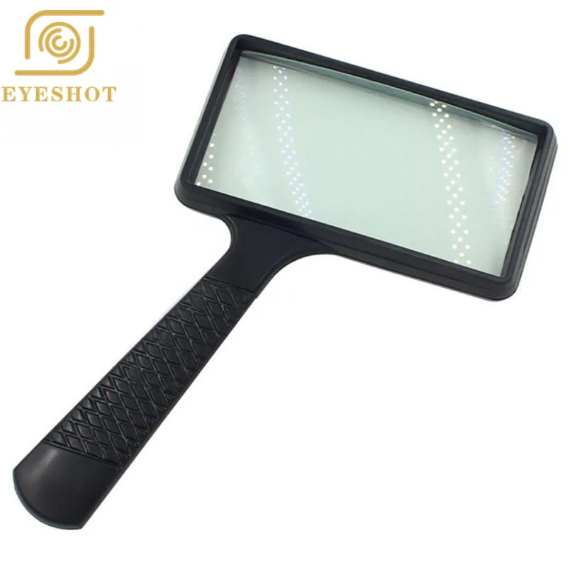 2019 EYESHOT портативный ручной 3X прямоугольник высокой четкости увеличитель со