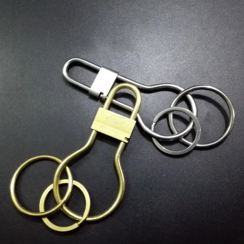 

EDC Multi-function Keychain Portable Mini Utility Pocket Multi Tool Waist Key Ring Brass Creative Handmade Tool High Quality