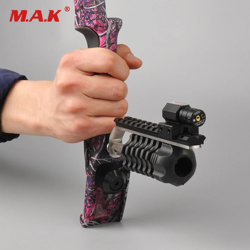 

25.4mm/30mm Ring Flashlight Laser 20mm Weaver Picatinny Rail Mount Adapter for Compound Recurve Bow Accessories Hunting Shooti