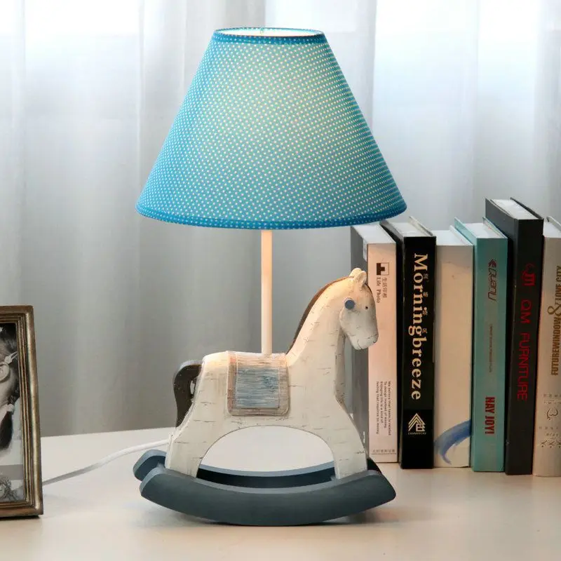 Настольная лампа для детской комнаты с милыми мультяшными мотивами винтажные