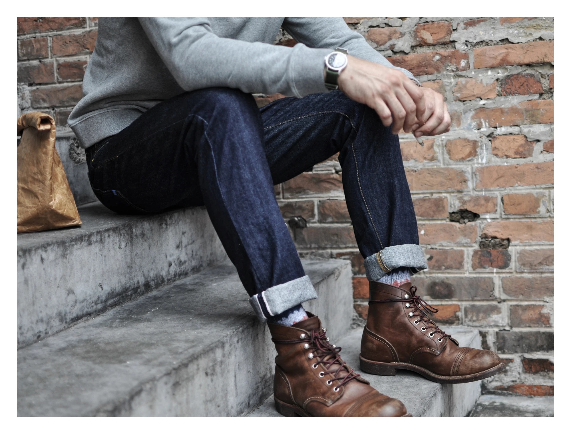 SauceZhan 310XX-JP Япония Okayama ткань Selvedge джинсы сырые джинсовые джинсы немытые синие джинсы Япония Мужские джинсы облегающие джинсы