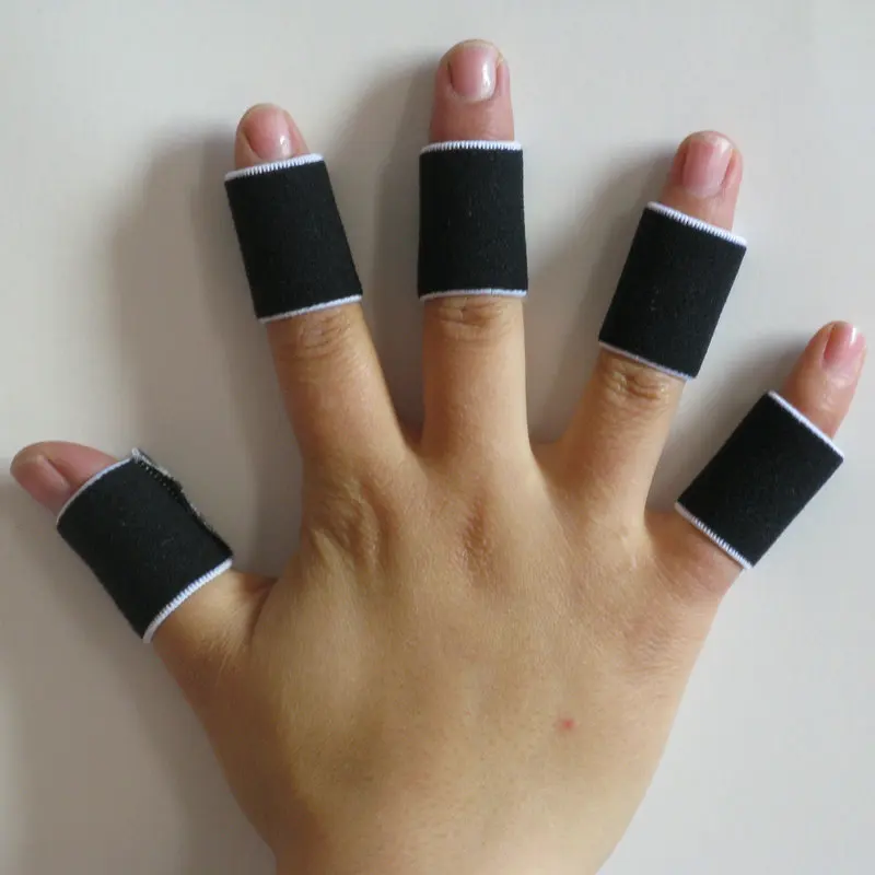 10 шт. эластичные защитные суппорты для пальцев | Спорт и развлечения