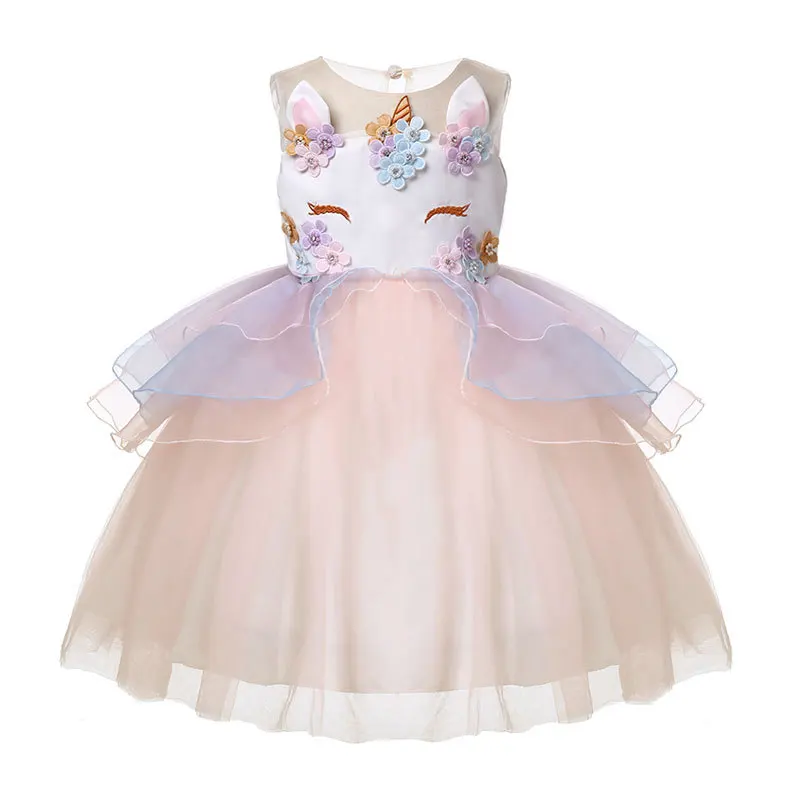 Dresses for girls Party Dress Children Prom Ceremonies Gowns Birthday Princess 8 Years School performance D | Детская одежда и