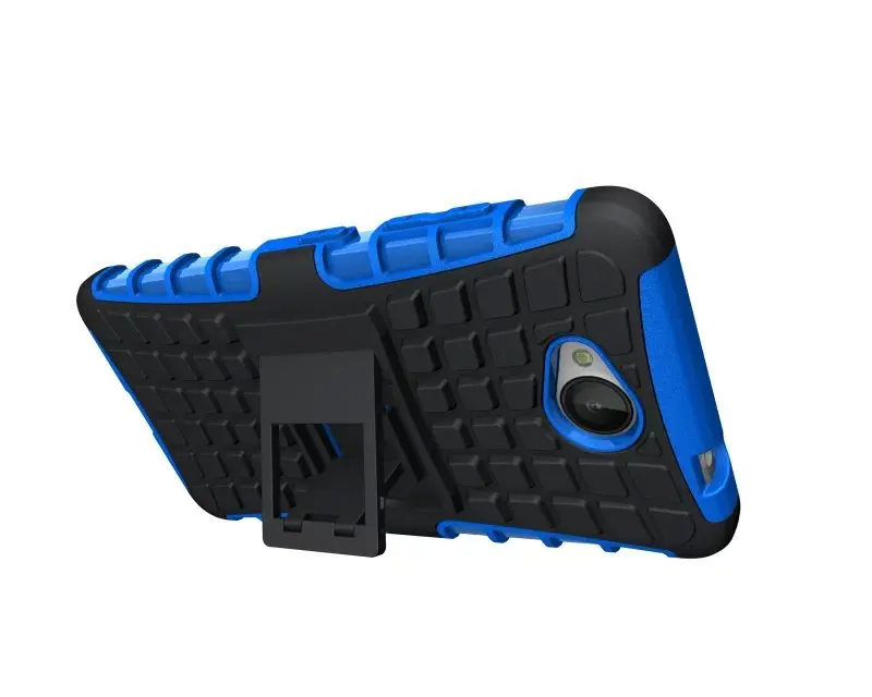 3D Heavy Duty Armor Shockproof Slim Case For Nokia Lumia 535 540 635 640 XL 650 730 735 850 950 Hybrid Stand Cover Cases |